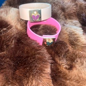 Excellent NWOT Kate Spade Leather Lockit Bracelets